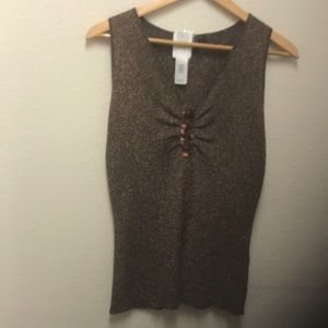 pretty sleeveless blouse